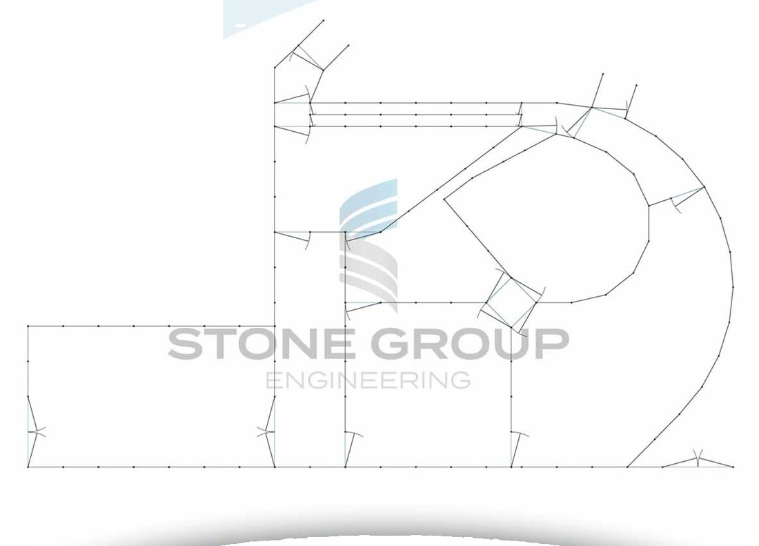 SGE AutoCAD yard design drawing